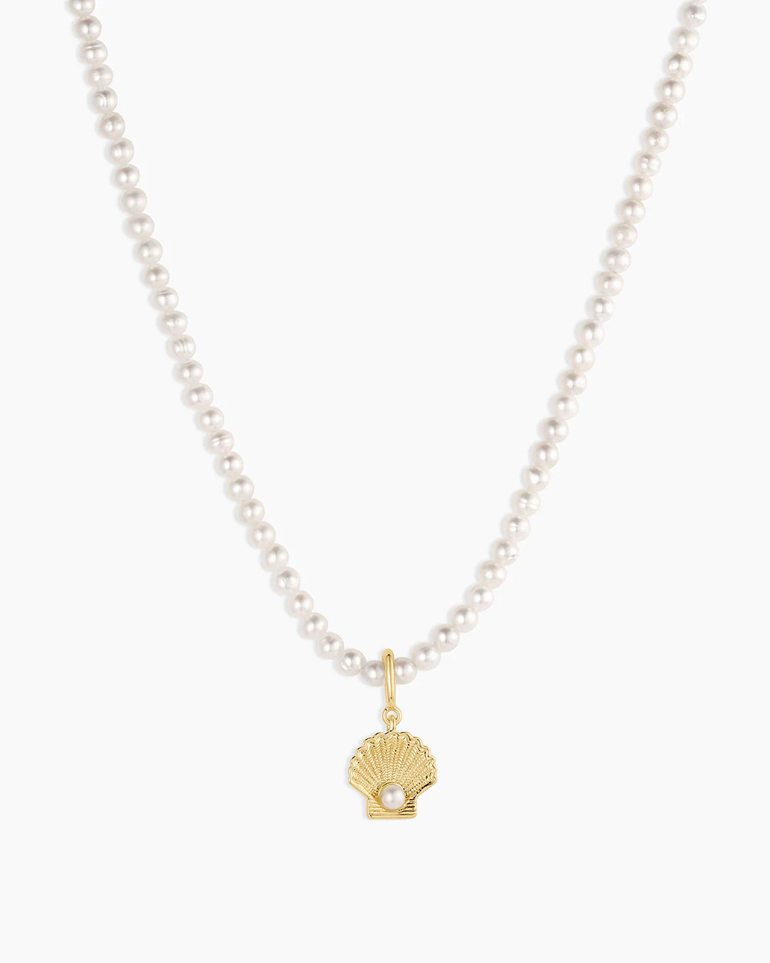 Shell Pearl Charm Necklace | gorjana