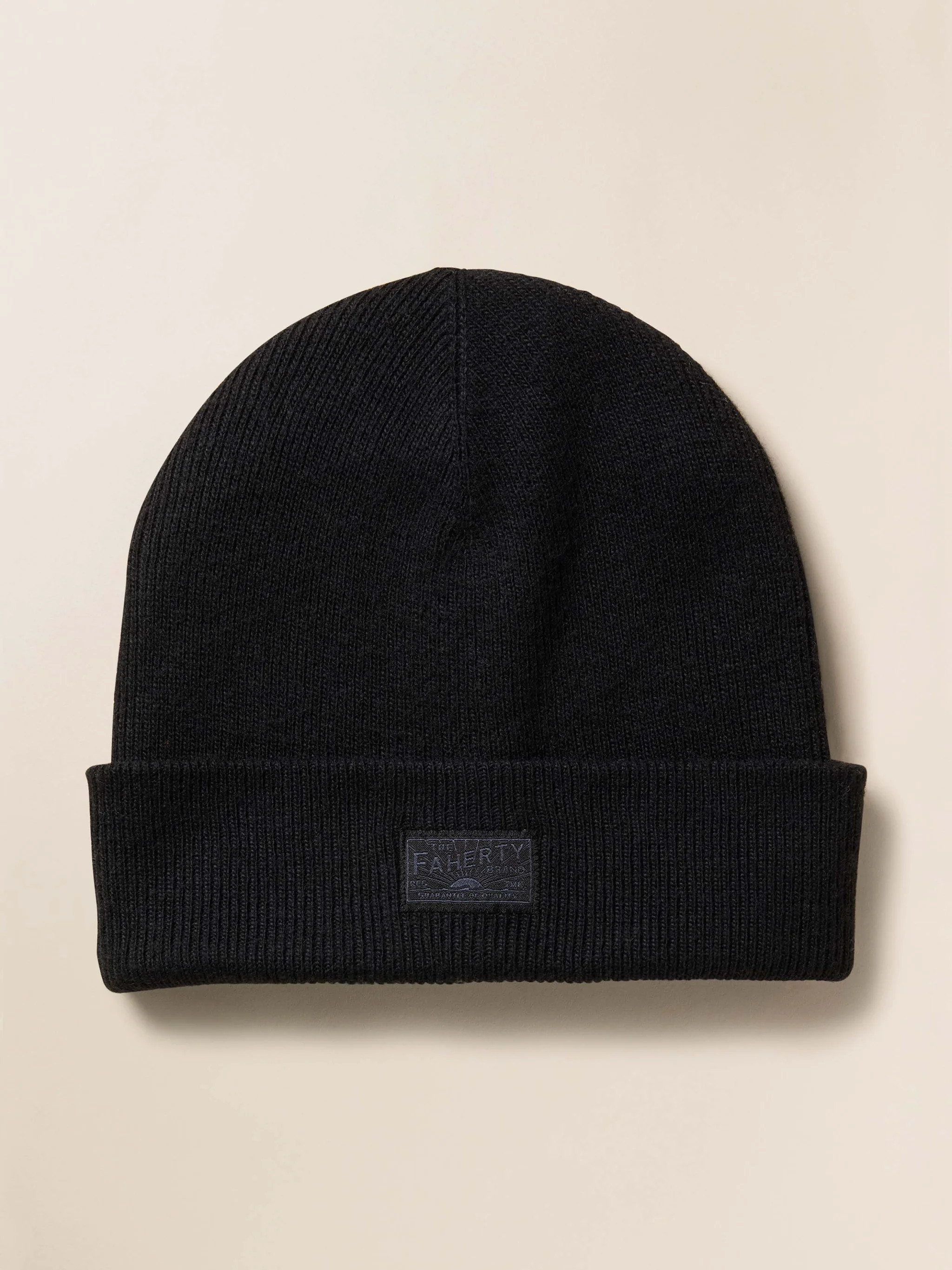 Faherty Essential Beanie - Black | Faherty