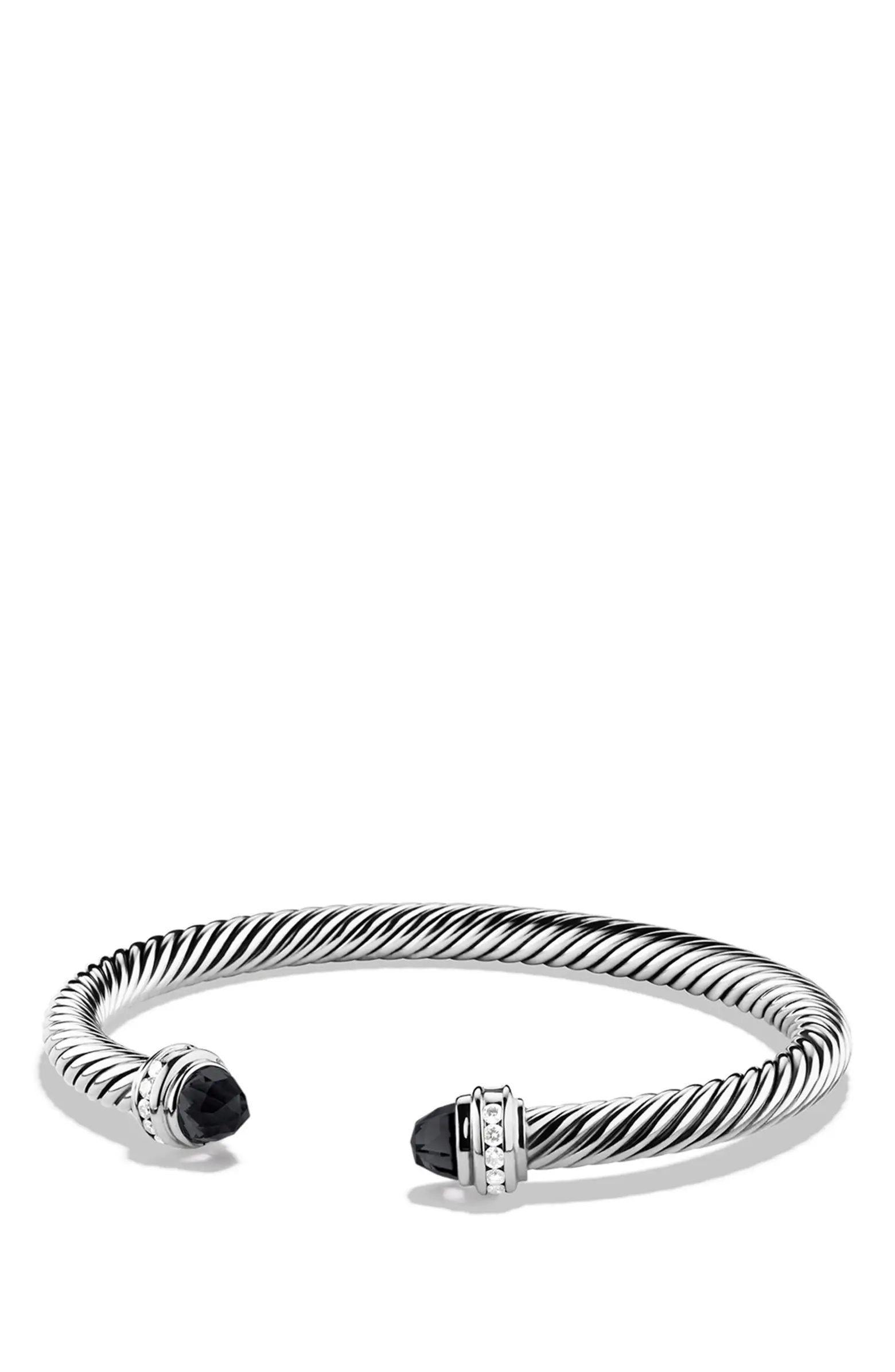 Cable Classics Bracelet with Semiprecious Stones & Diamonds | Nordstrom