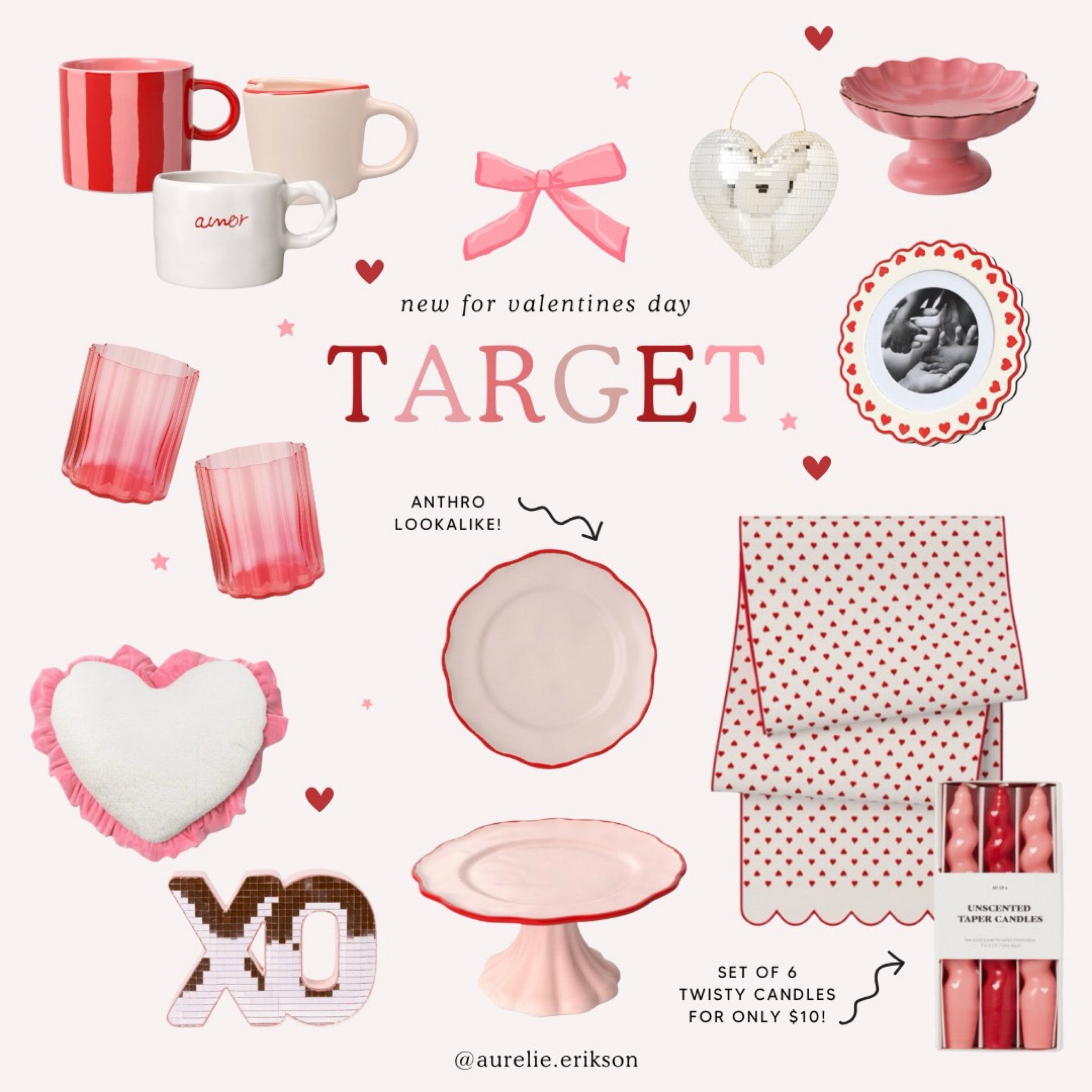 New Valentine’s Day finds at Target! Loving all the trendy scallops and stripes 🩷🪩❤️

#LTKGiftGuide #LTKHome #LTKSeasonal