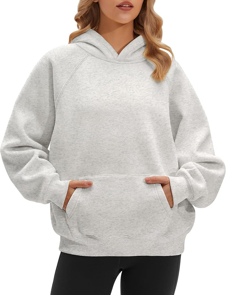 STELLE Women Hoodies Oversized Fleece Long Sleeve Comfy Casual Pullover Sweatshirts 2026 Winter F... | Amazon (US)