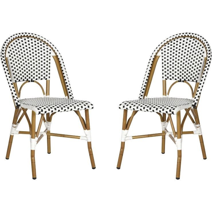 Salcha Indoor Outdoor French Bistro Side Chair (Set of 2)  - Safavieh | Target