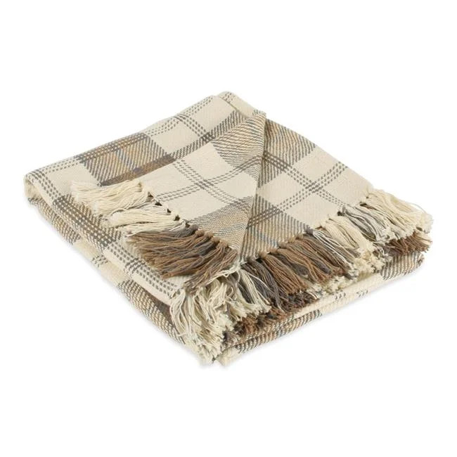 Stone Farmhouse Plaid Blanket Throw | Walmart (US)