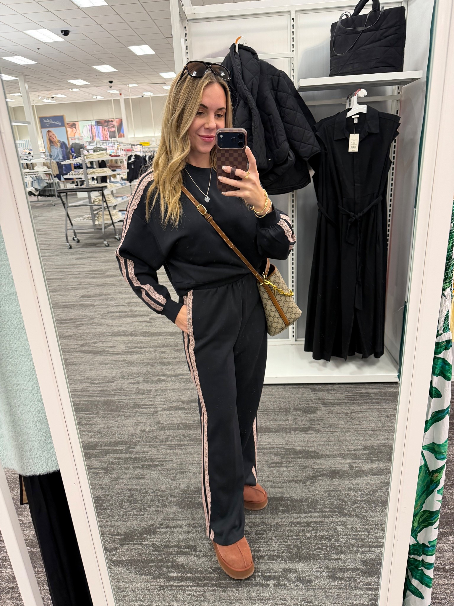 Scubaknit set is TTS! These Uggs are an old color from years ago. 

#LTKootd #LTKmomlife