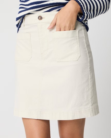 Cream pocket detail skirt 
Spring outfit 

#LTKSaleAlert #LTKSeasonal