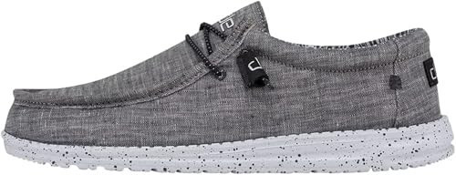 Hey Dude Men’s Wally Chambray Castlerock Size 8 | Amazon (US)