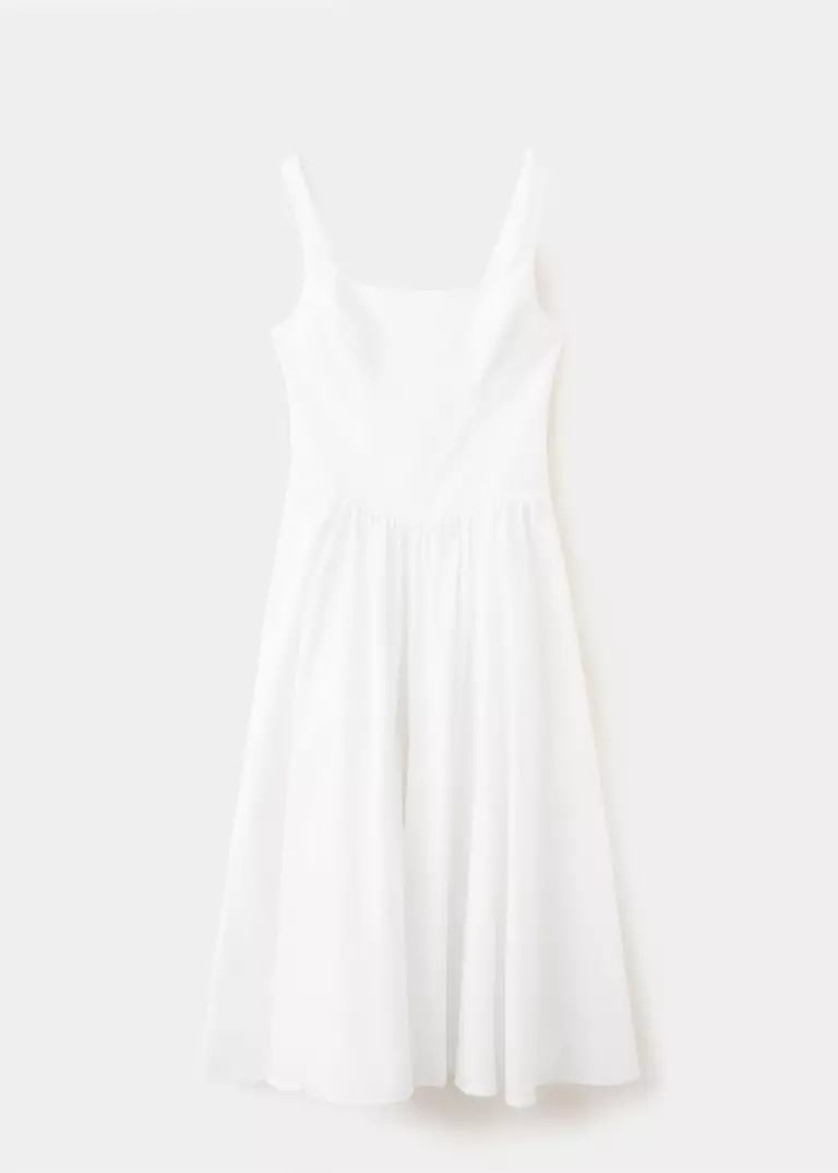 A-line dress with open back - Women | MANGO USA | Mango (US/MX/AU)