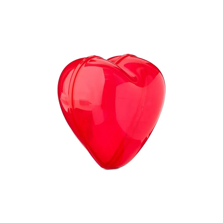Plastic Heart-Shaped Container, Purple, Valentine's Day by Way To Celebrate | Walmart (US)