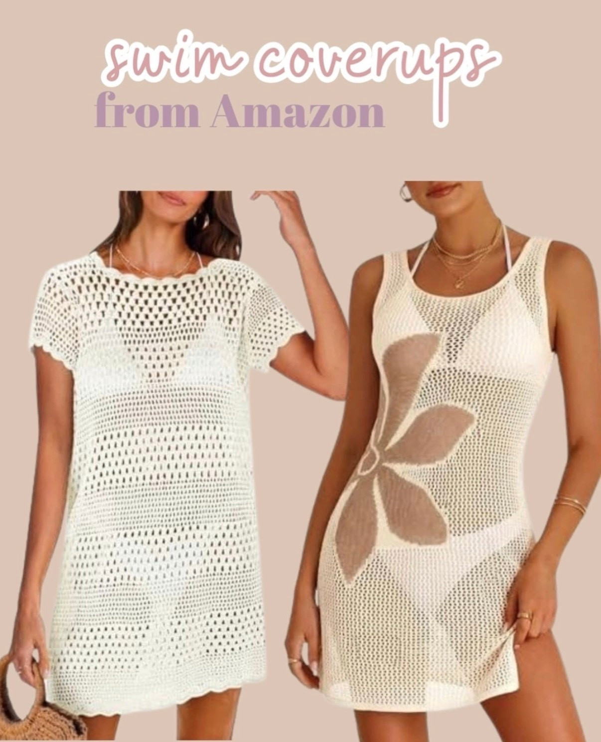 Swim coverups from Amazon! 
Swim cover up, swimwear, resort, beach, amazon finds, summer, pool coverups

#LTKSwim #LTKTravel #LTKPetite