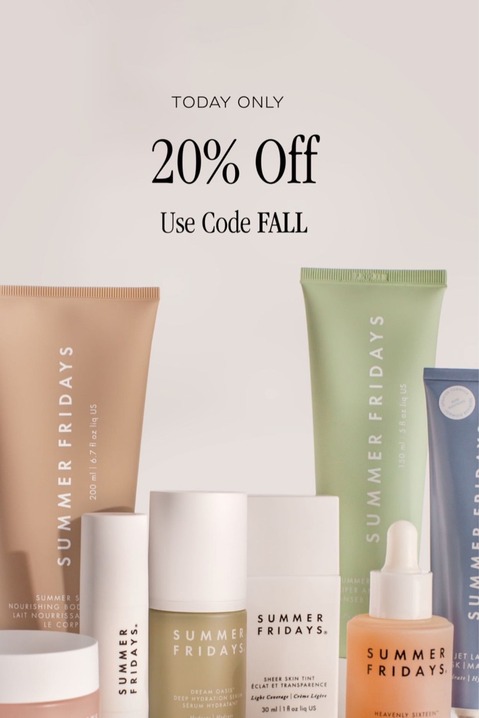 Summer Fridays 20% OFF today only!!! // skincare // glow // selfcare // body // moisturizer // butter balm // hydration // hydrate // bathroom 

#LTKbeauty #LTKsalealert #LTKunder50