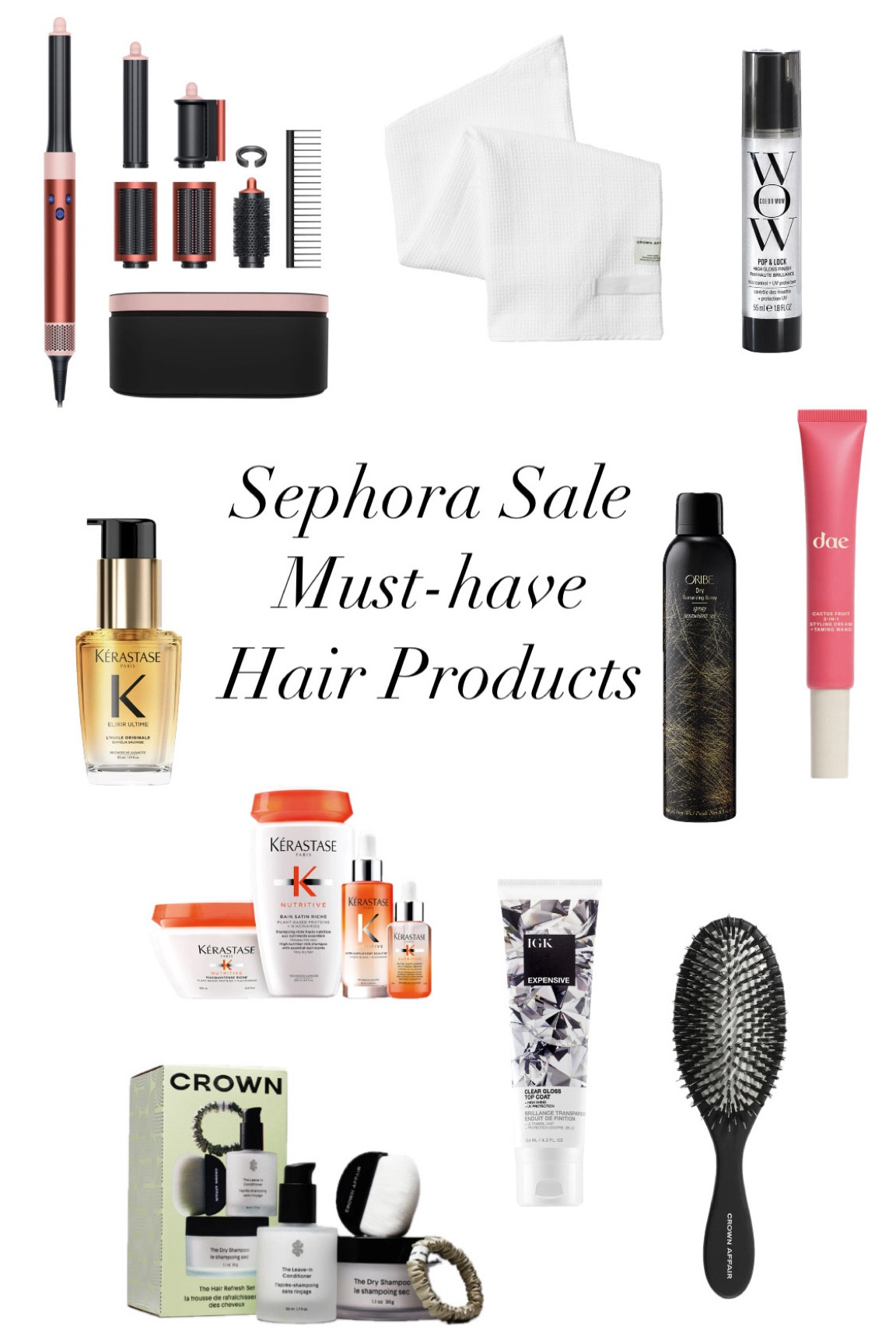 Sephora Sale must-haves that I’ve used for years. I’ve included my top tools, treatments, and styling products from Kerastase, Color Wow, Crown Affair, IGK, and more to keep your hair healthy, shiny, and styled to perfection.

Hair tools, hair products, Sephora sale

#LTKCyberWeek #LTKBeauty #LTKSaleAlert