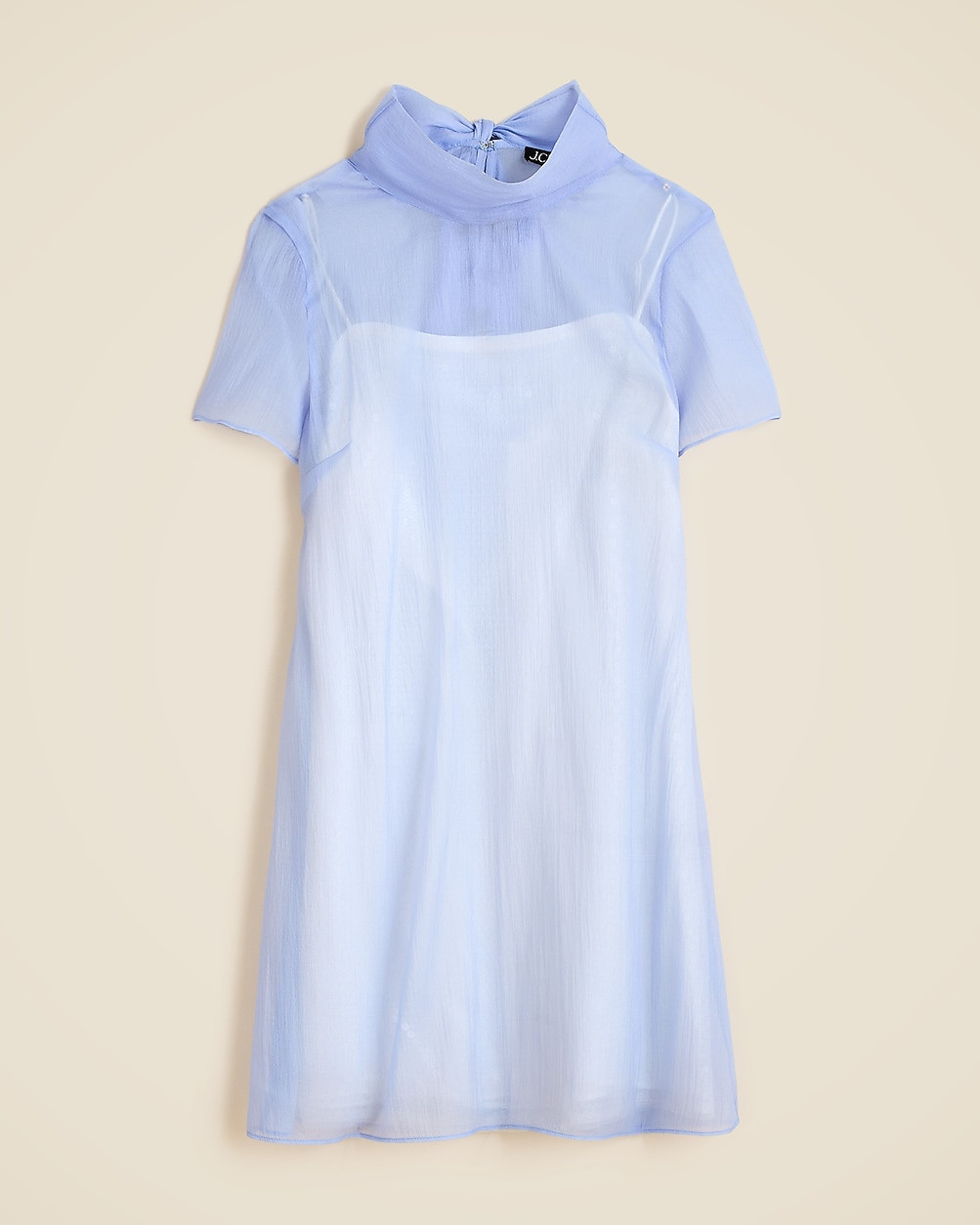 Collection bow-tie slip dress in organza | J. Crew US
