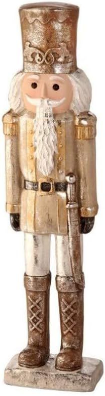 Regency International Guilded Nutcracker Soldier, 26 inches, Gold White Silver | Amazon (US)
