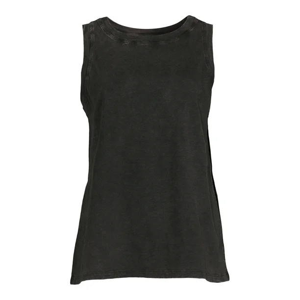 Time and Tru Women's Mineral Wash Tank Top, Sizes XS-XXXL | Walmart (US)