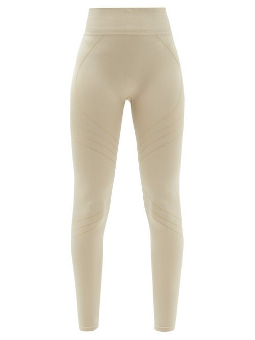 Prism² - Lucid High-rise 7/8 Cropped Leggings - Womens - Khaki | Matches (US)