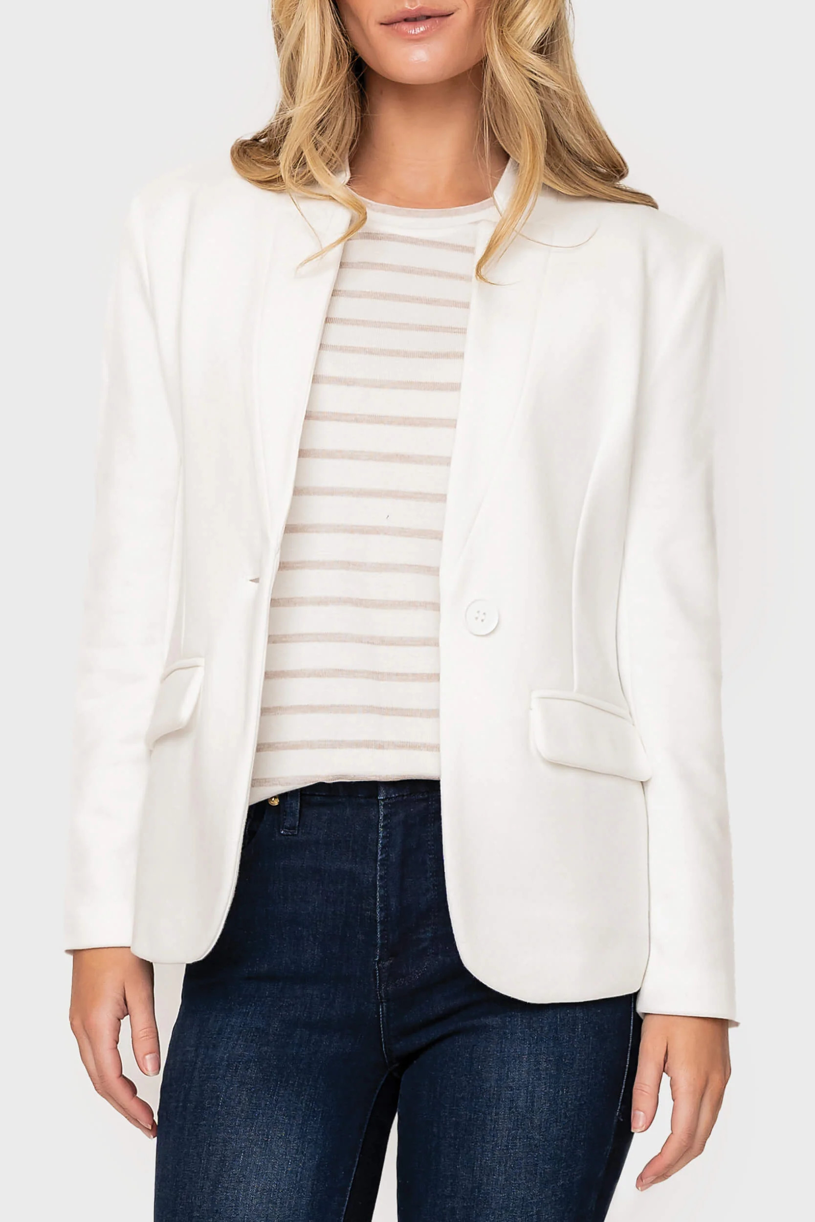 Notch Collar Blazer | Gibson