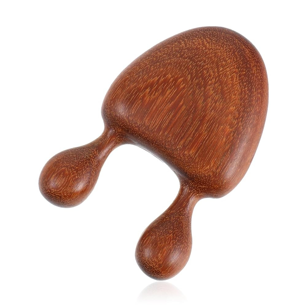 Sandalwood Natural Facial Massager, Wood Therapy Massage Tools Wooden Massage Tools Portable Gua ... | Amazon (US)