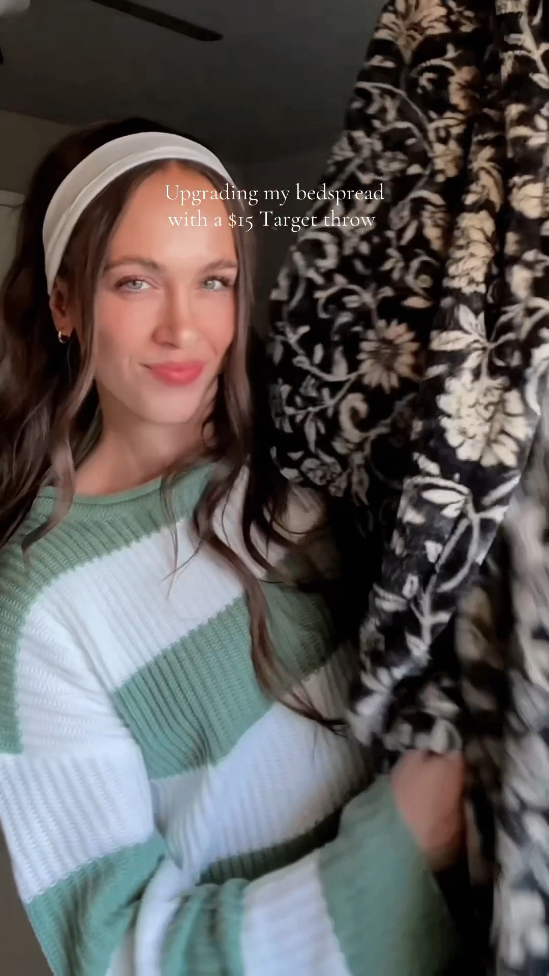 I grabbed this $15 Target throw on a total impulse run and it completely changed the energy in here: cozy, pulled together, and finally me.
Sometimes one tiny thing makes your whole home feel happier ✨