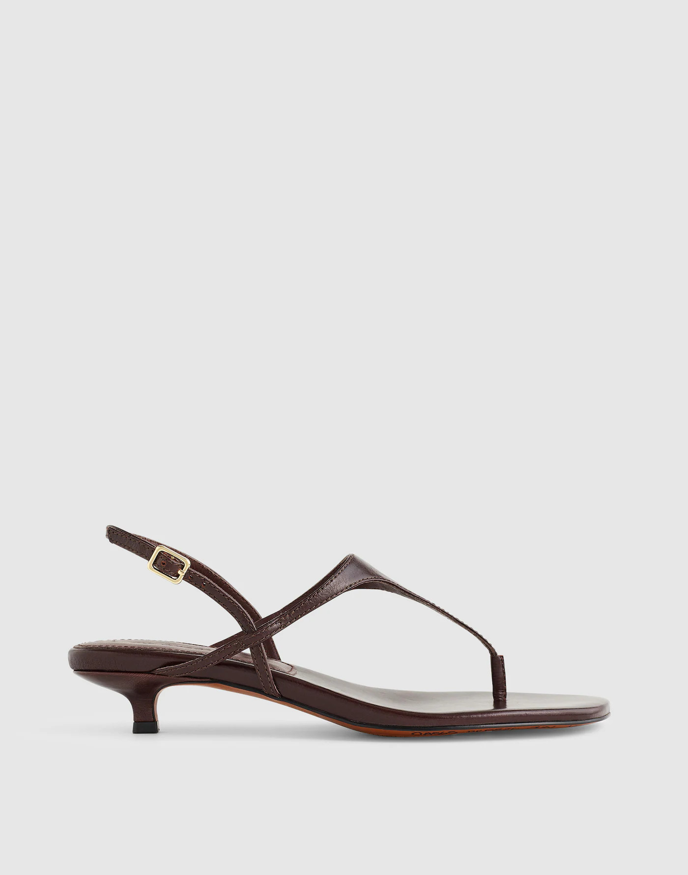 The Chiara Kitten Heel Slingback Sandal | Madewell