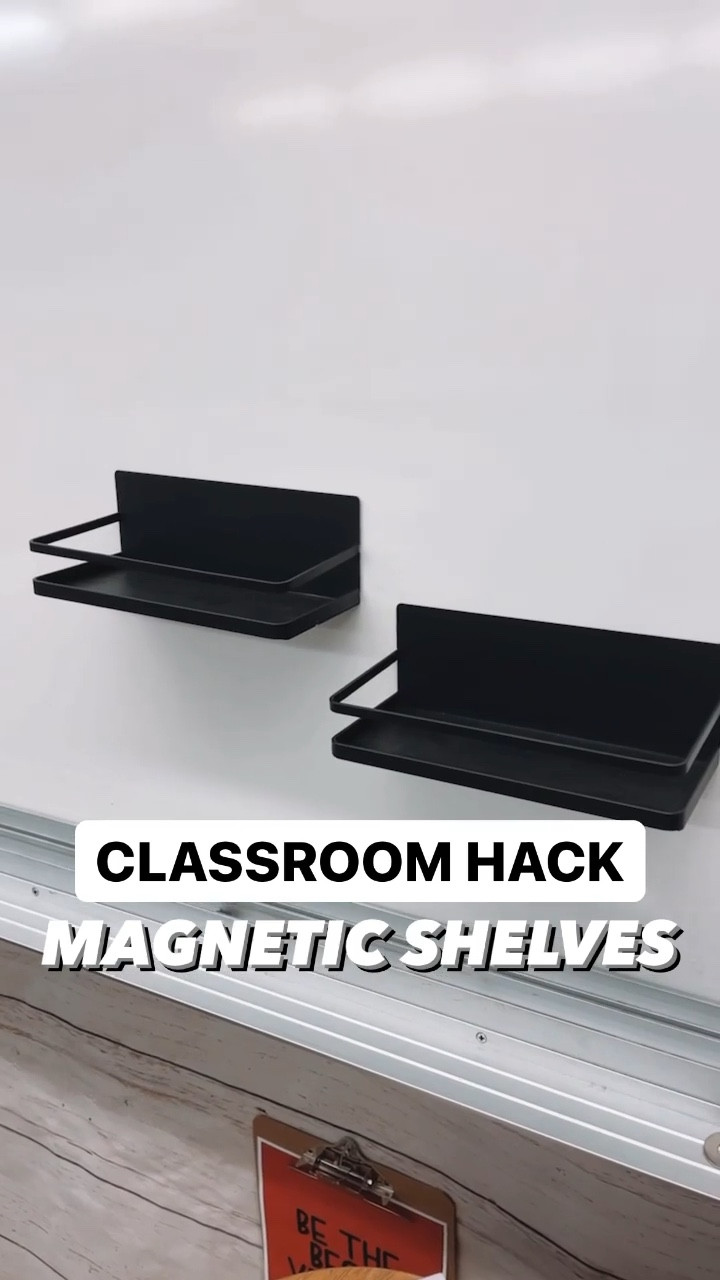 magnetic shelves are a great classroom hack! Loved using mine for holding the children’s book we were reading that day in my child development class!

| classroom | classroom decor | classroom set up 

#LTKFindsUnder100 #LTKFindsUnder50