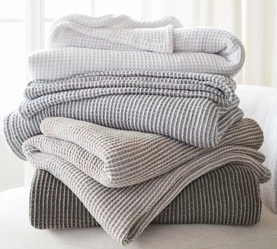 Boll & Branch's Reversible Waffle Towels Are 20% Off This Week