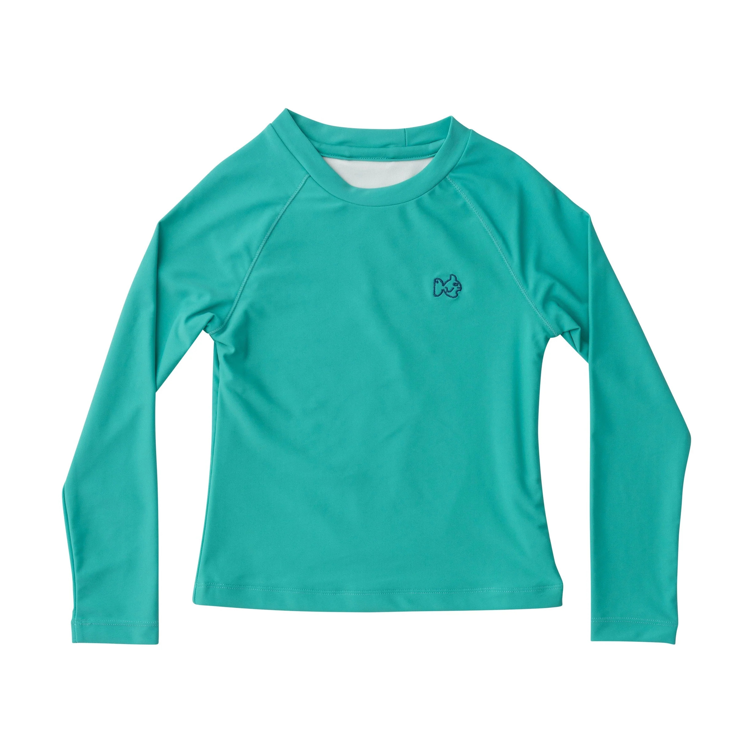 Boys' Reef Rashguard Swim Shirt in Atlantis Green | PRODOH