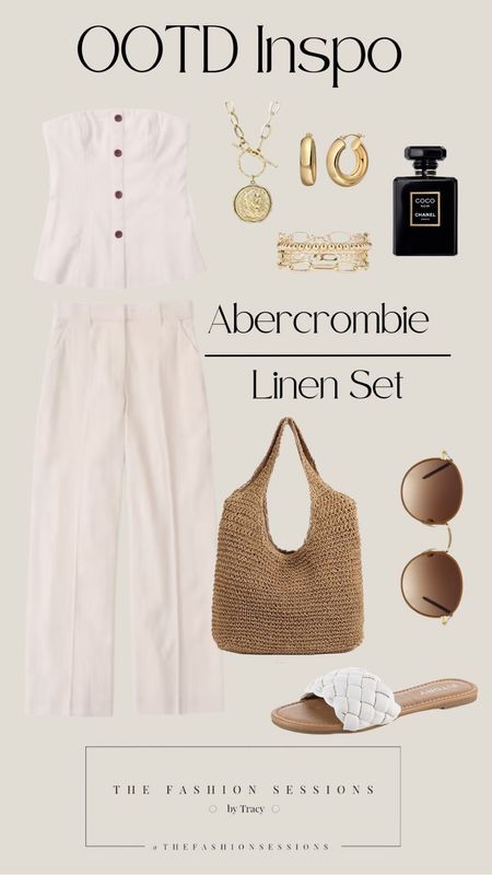 Abercrombie Linen Set | Sale | Spring Outfit | Summer Outfit | 

#LTKFind #LTKsalealert #LTKunder100