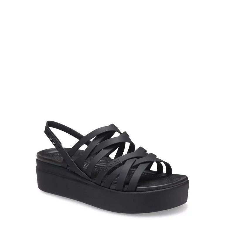 Crocs Women's Brooklyn Strappy Low Wedge Sandals | Walmart (US)