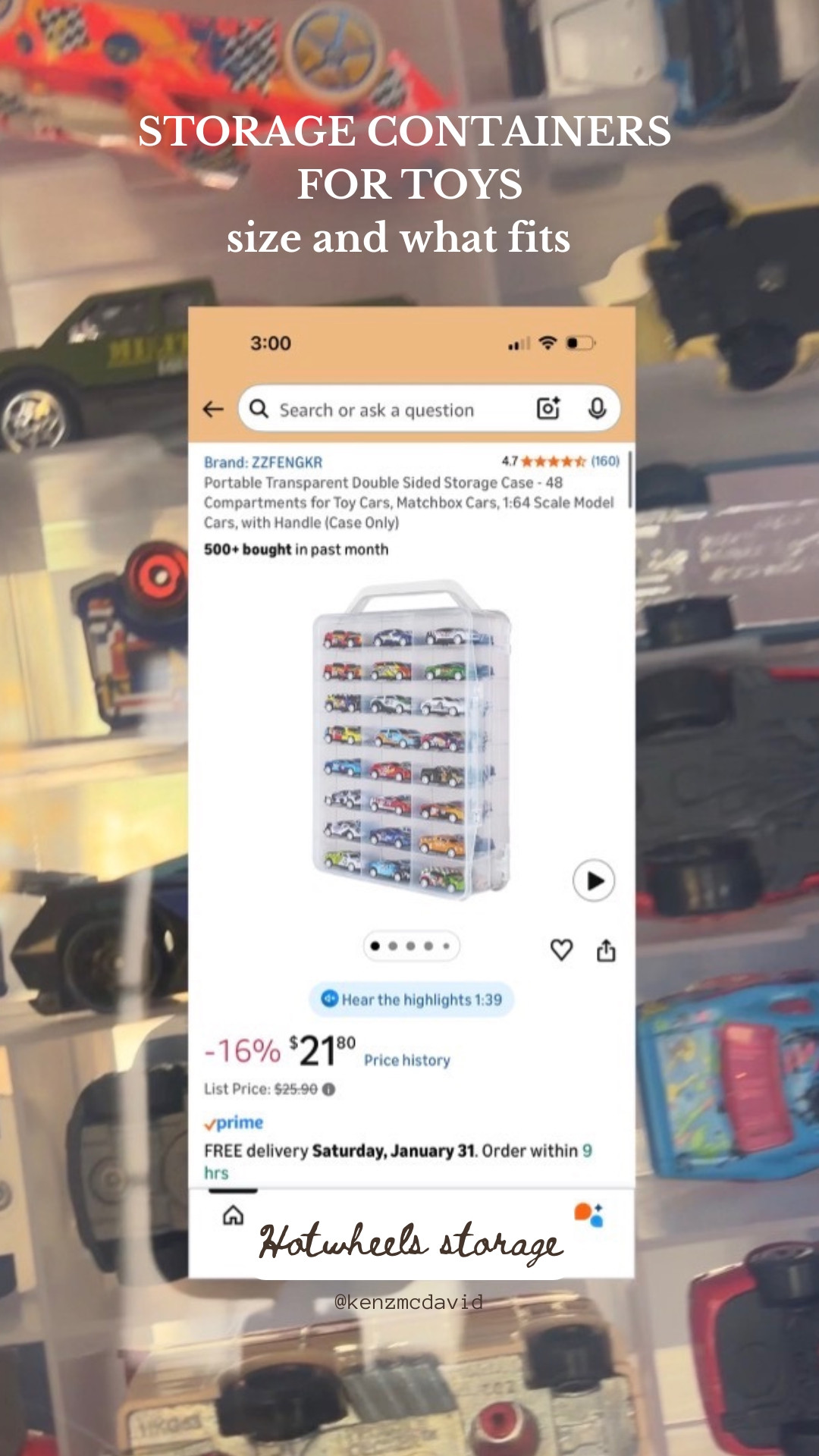 The toy clutter was officially taking over, but Amazon to the rescue! 🎯 These bins are the perfect mix of "hide the mess" and "actually looks good in my living room." I love that they’re durable enough for toddlers but still have that clean aesthetic. 

 