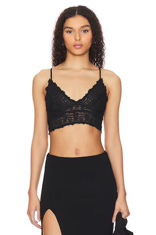 Free People Amina Bralette in Black from Revolve.com | Revolve Clothing (Global)