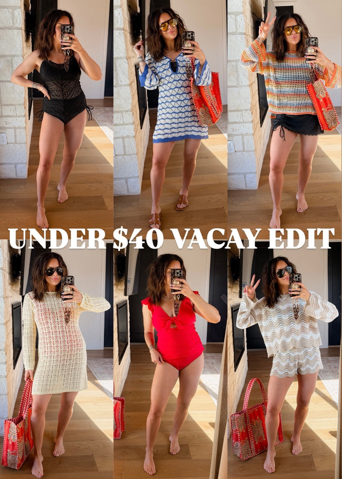New Cupshe finds. All under $40 and so so good!  The crochet cover-ups are so 10/10

Code: BWC for 15% off over $70+ & 20% off over $135+

#CupshexLexiRivera #CupsheIslandTimeall #cupshepartner @cupshe 

#LTKSaleAlert #LTKMidsize #LTKTravel