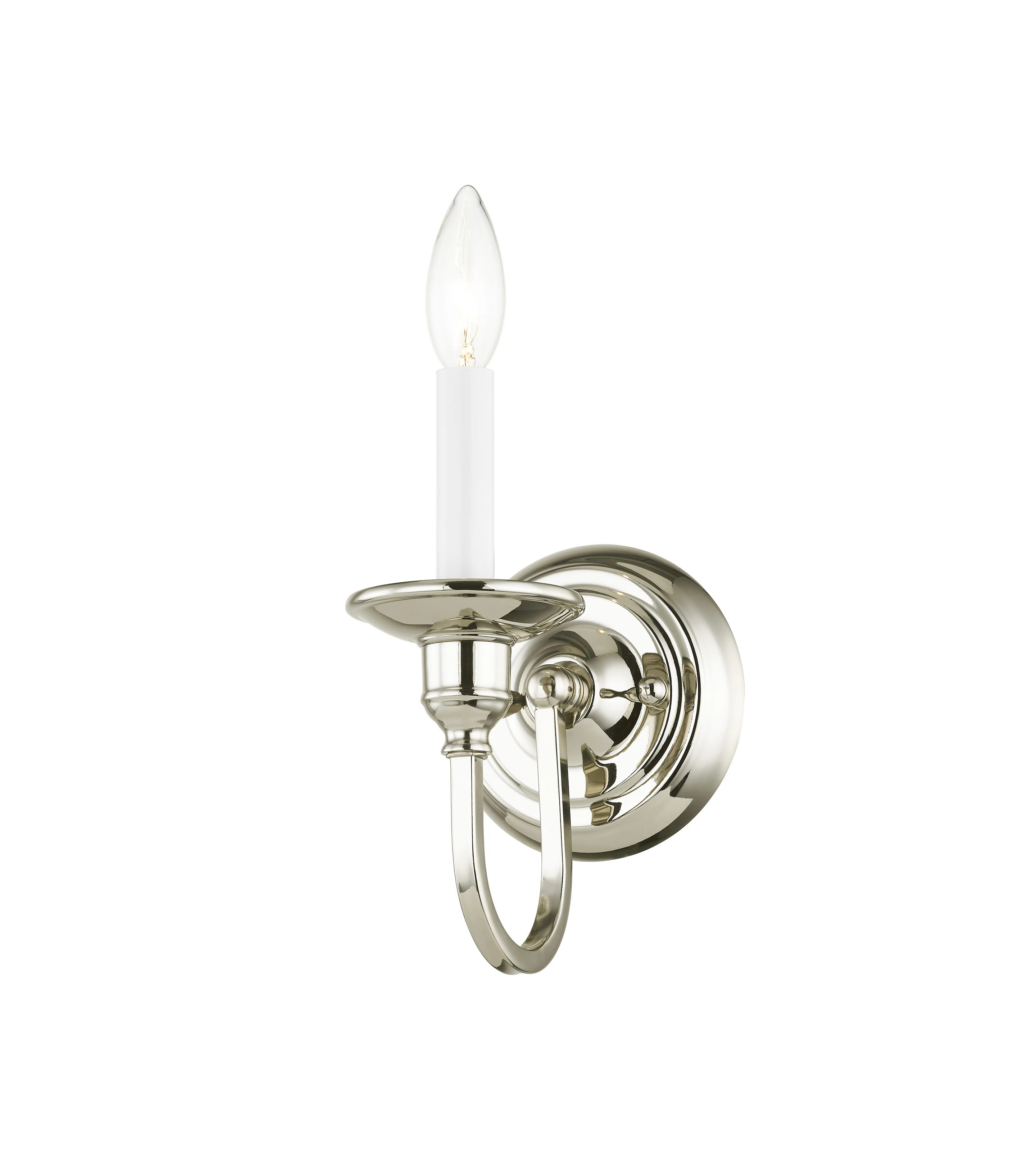 Eckard Steel Candle Wall Light | Wayfair North America