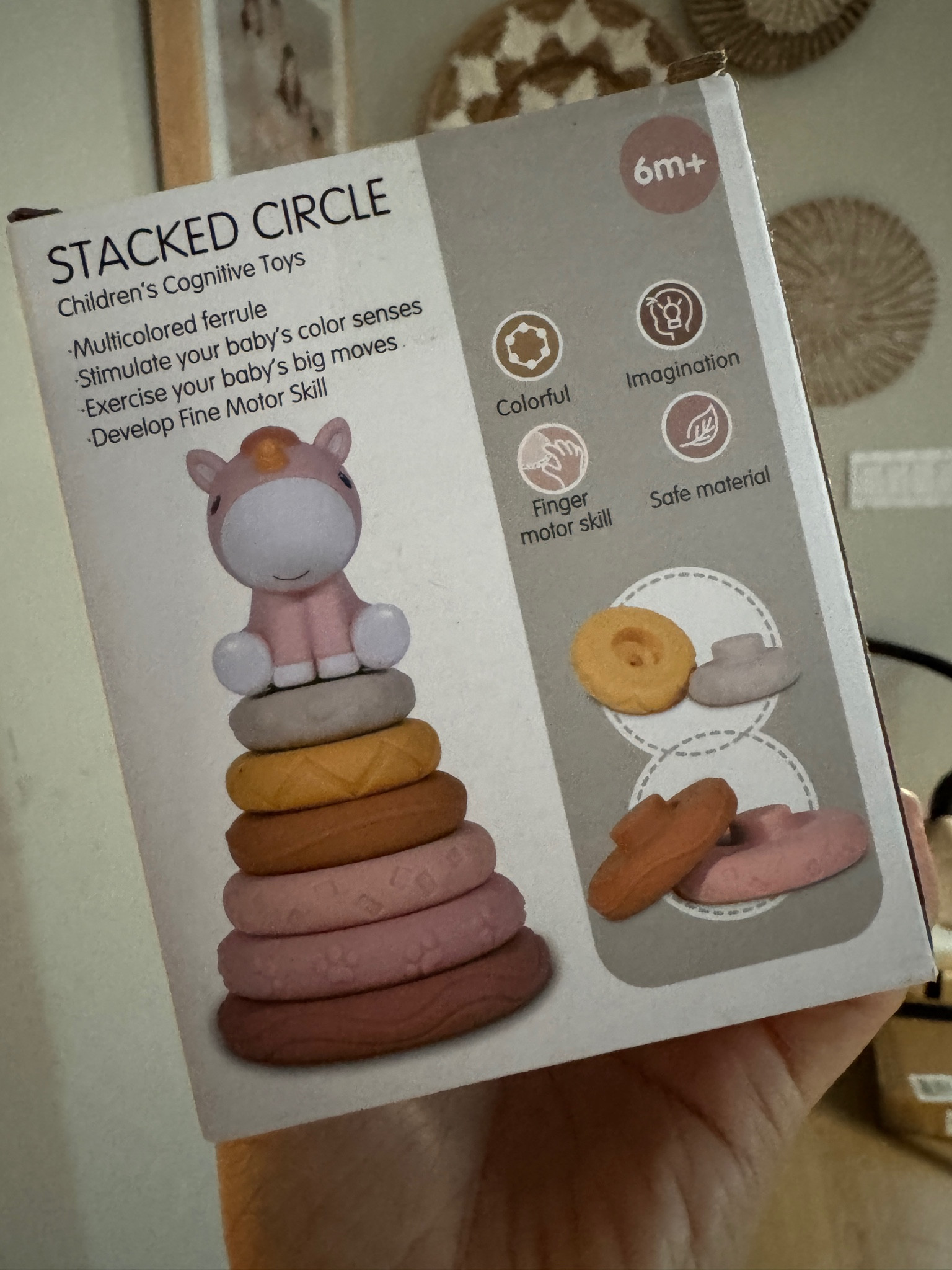 Love the aesthetic colors of these stacking rings. Perfect addition to the gifts we are bringing to a 1st birthday party!

#LTKGiftGuide #LTKKids