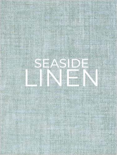 Seaside Linen: Decorative stacking book for Coffee Tables & Bookshelves | Perfect for Coastal The... | Amazon (US)