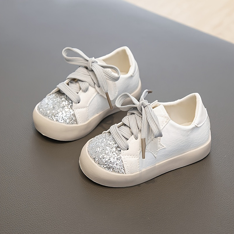 Trendy Comfortable Sequin Sneakers Baby Girls Lightweight - Temu | Temu Affiliate Program