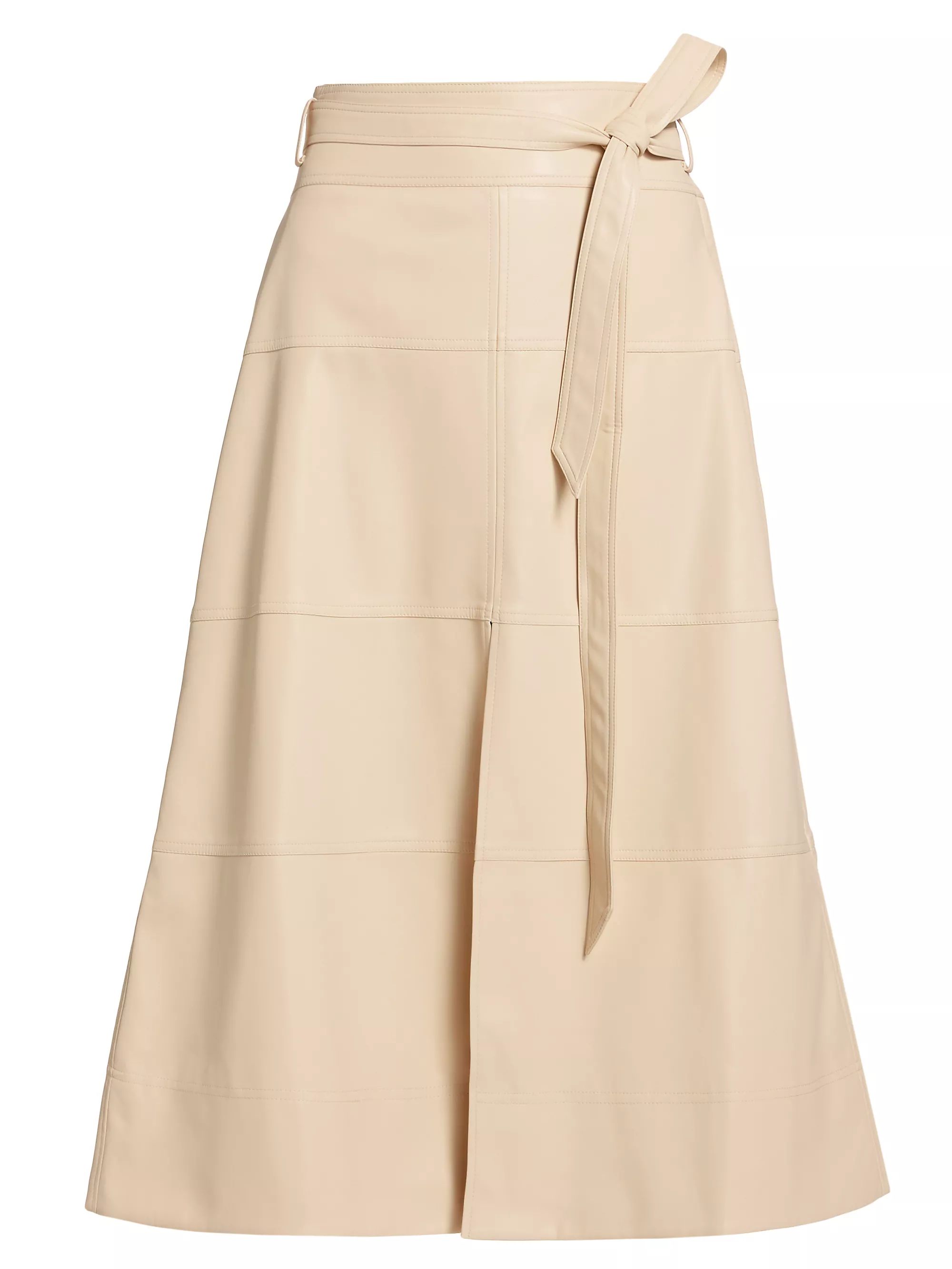 Shop Tanya Taylor Hudson Tie-Waist Midi-Skirt | Saks Fifth Avenue | Saks Fifth Avenue