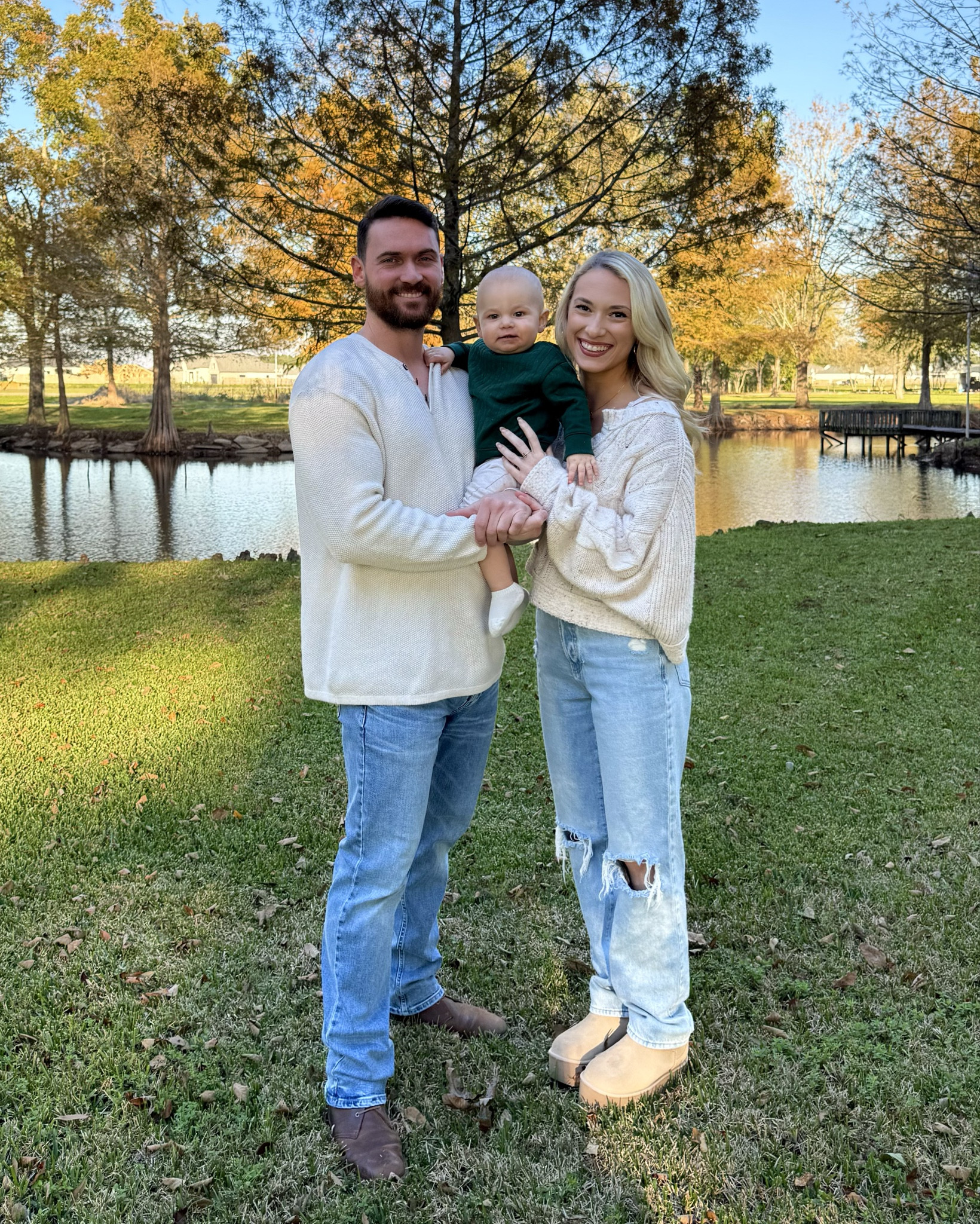 Family photos in neutral outfits (minus baby) 🤎

// holiday photos, Ugg boots, winter fashion, fall fashion

#LTKFamily #LTKStyleTip #LTKShoeCrush