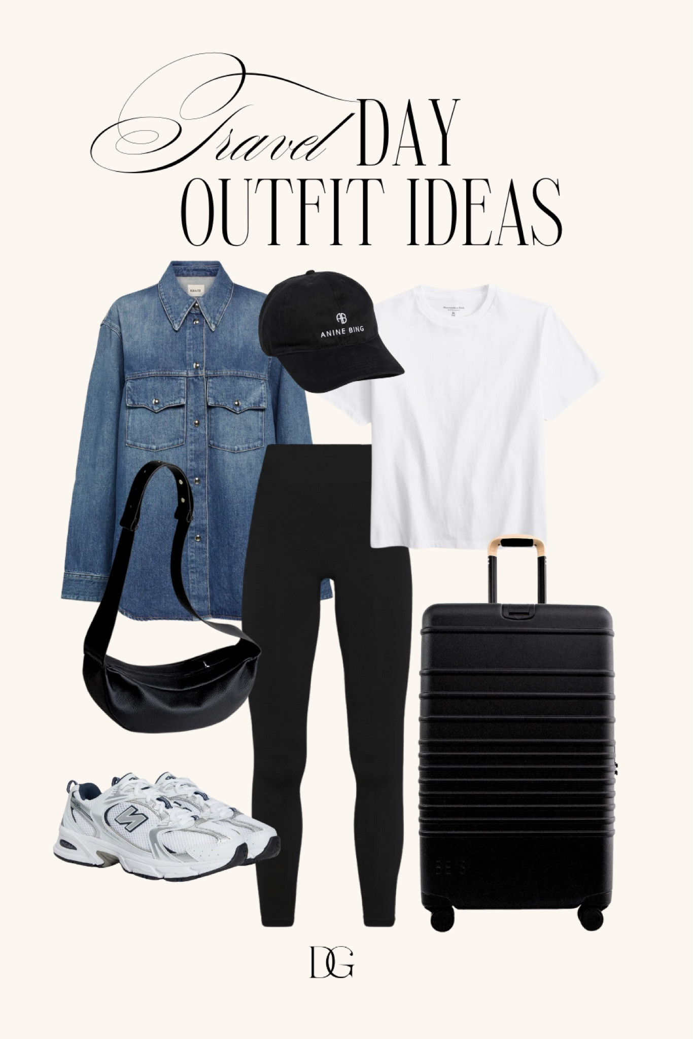 Travel Outfit Idea 〰️ travel outfits, travel look, casual outfit, casual outfits, travel looks, travel outfit inspo, travel essential, travel essentials, travel bag, travel bags, closet basics, closet staples, neutral outfits, neutral outfit, casual sneakers, athleisure outfit

#LTKStyleTip #LTKShoeCrush #LTKTravel