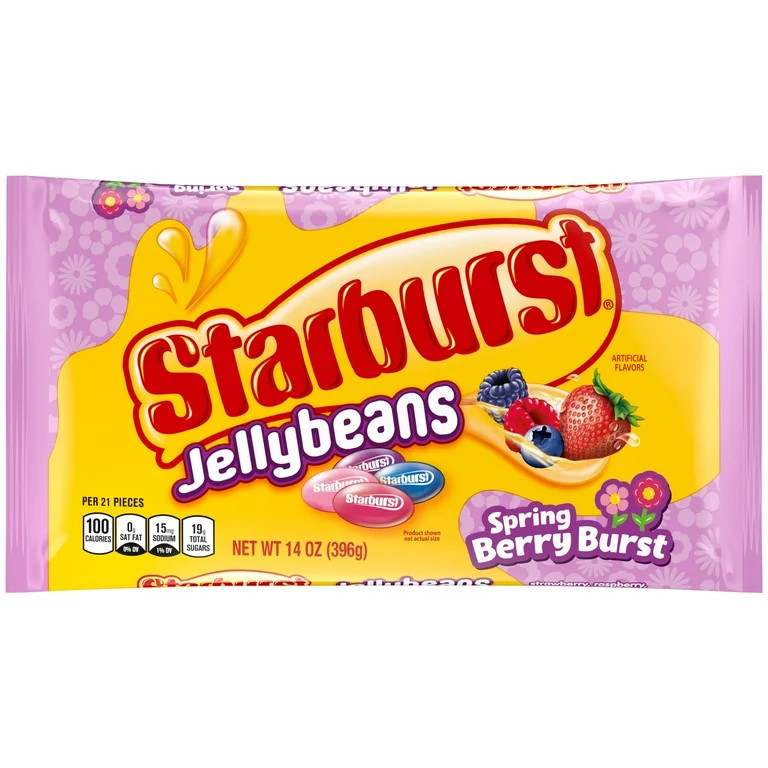 Starburst Spring Berry Blast Chewy Easter Candy - 14 oz Bag | Walmart (US)