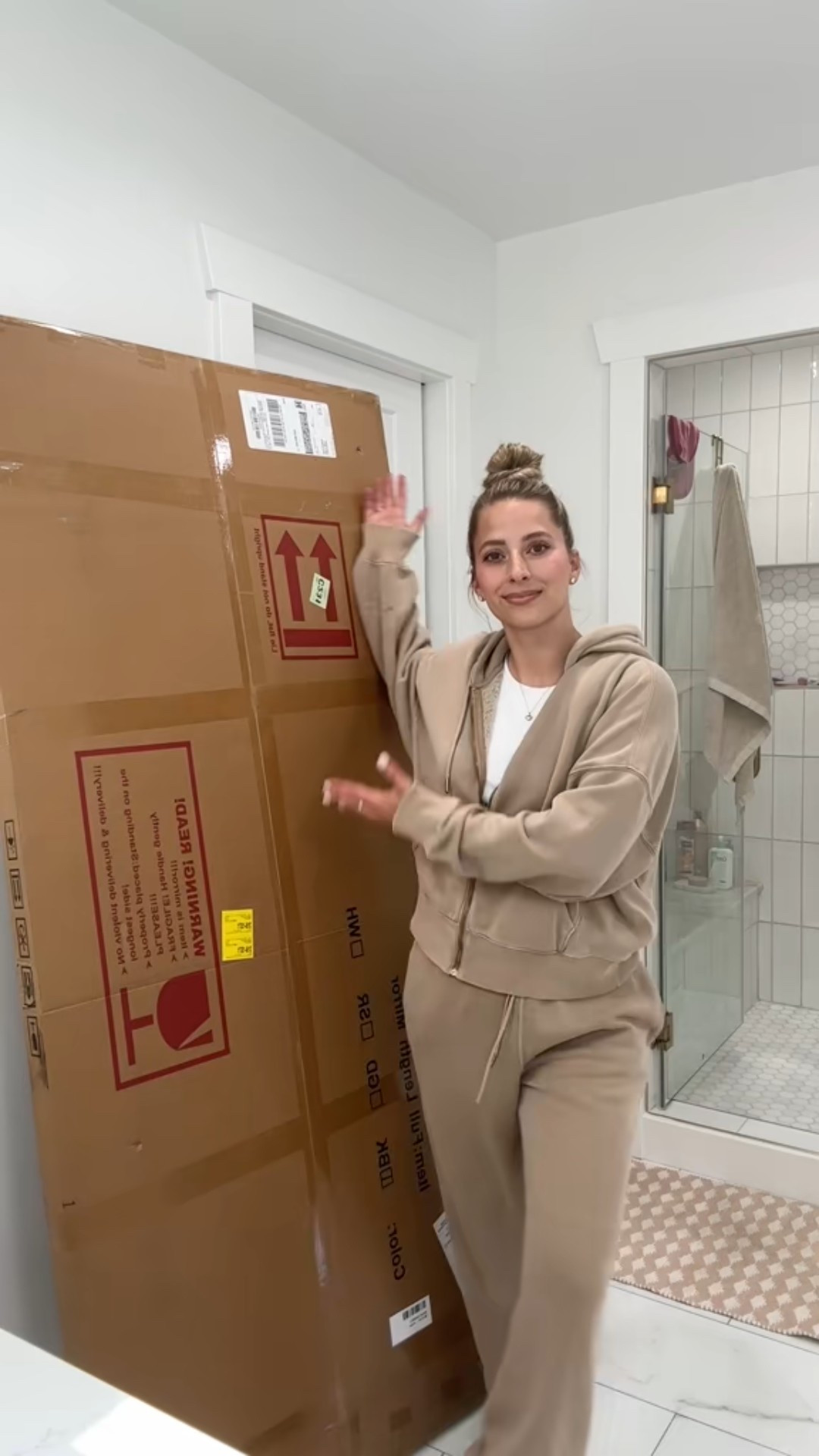 This Walmart mirror is HUGE! I love that it’s arched and comes in different many sizes! #walmartfinds #archedmirror #mirror #ltkhome #homedecor #mirrors #walmart #homedecor #modernhomedecor #homefinds 

#LTKSaleAlert #LTKFamily #LTKHome