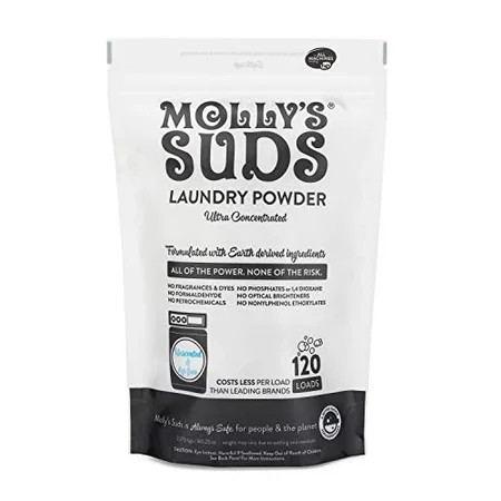 Molly s Suds Unscented Laundry Detergent Powder 70 Loads Natural Laundry Soap for Sensitive Skin | Walmart (US)