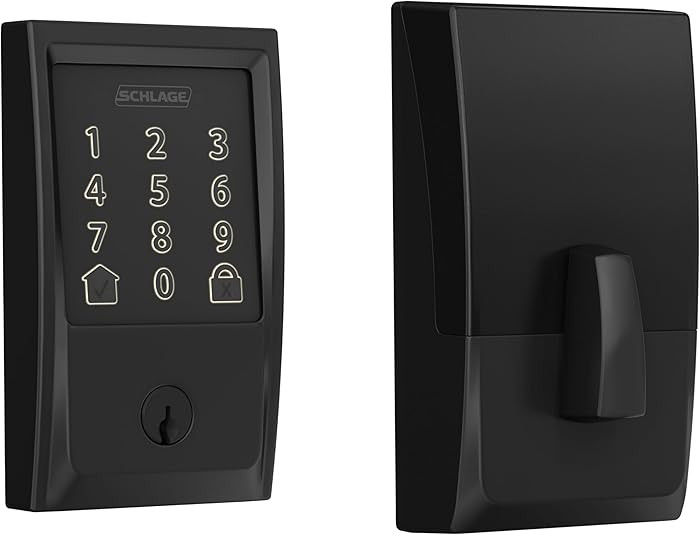 Schlage Encode Smart WiFi Deadbolt Lock for Front Door - Keyless Entry with App or Touchscreen - ... | Amazon (US)