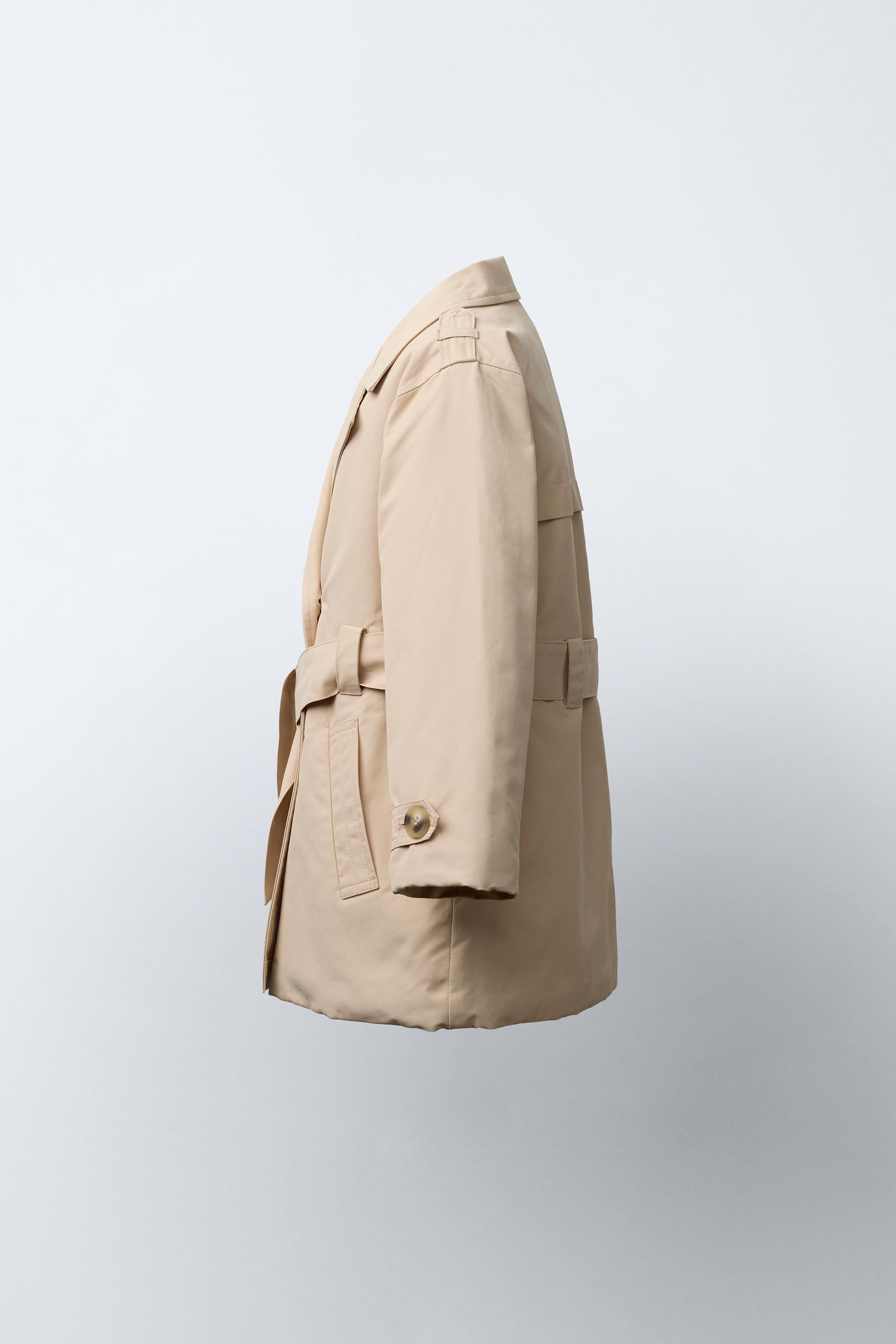 BELTED QUILTED TRENCH COAT | Zara US