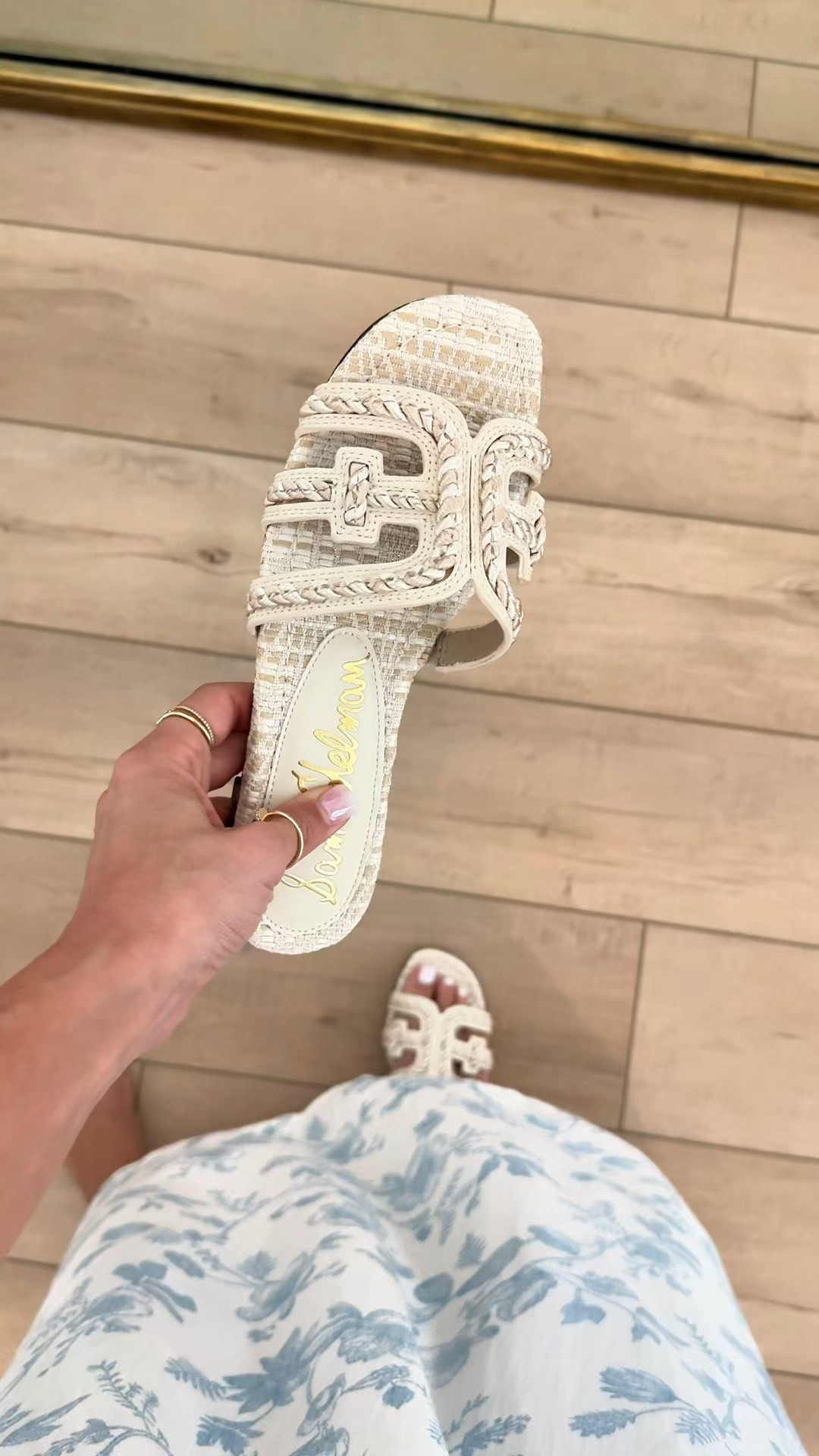 My spring #ootd here. Floral maxi dress in XS. Vacation dress. Vacation outfit. Resort wear. Resort outfit. Summer dress. Coastal dress. Woven slide sandals are TTS. 

#LTKootd #LTKPetite #LTKTravel