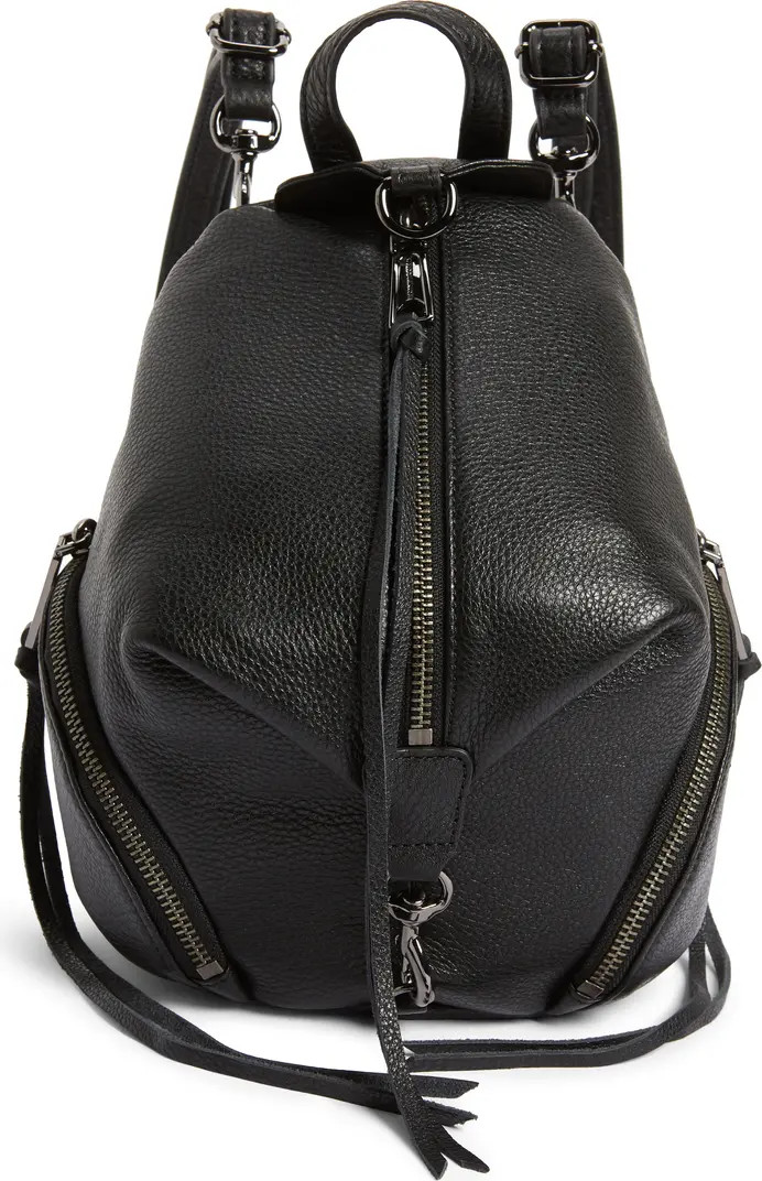 Mini Julian Pebbled Leather Convertible Backpack | Nordstrom