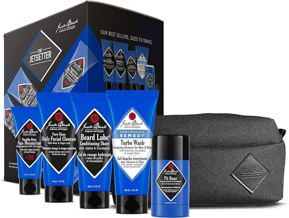 Jack Black Jetsetter Gift Sets for Men – Gifts for Men, Dad Gifts | Amazon (US)