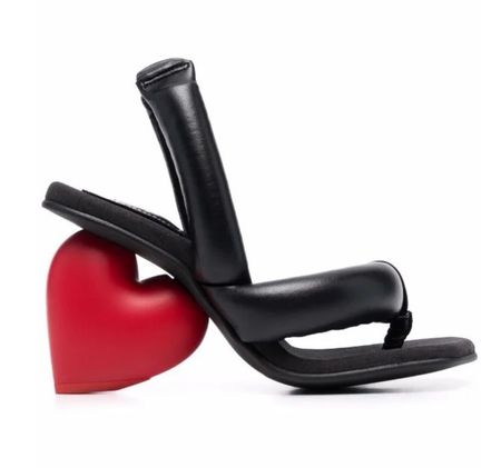 Yume Yume
Love Heel Sandals

black/red heart motif quilted straps elasticated slingback strap square toe branded footbed 110mm

#LTKStyleTip #LTKParties #LTKShoeCrush