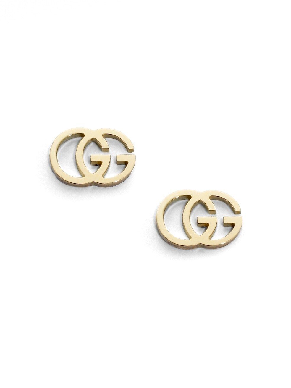 Gucci 18K Yellow Gold Double G Earrings | Saks Fifth Avenue