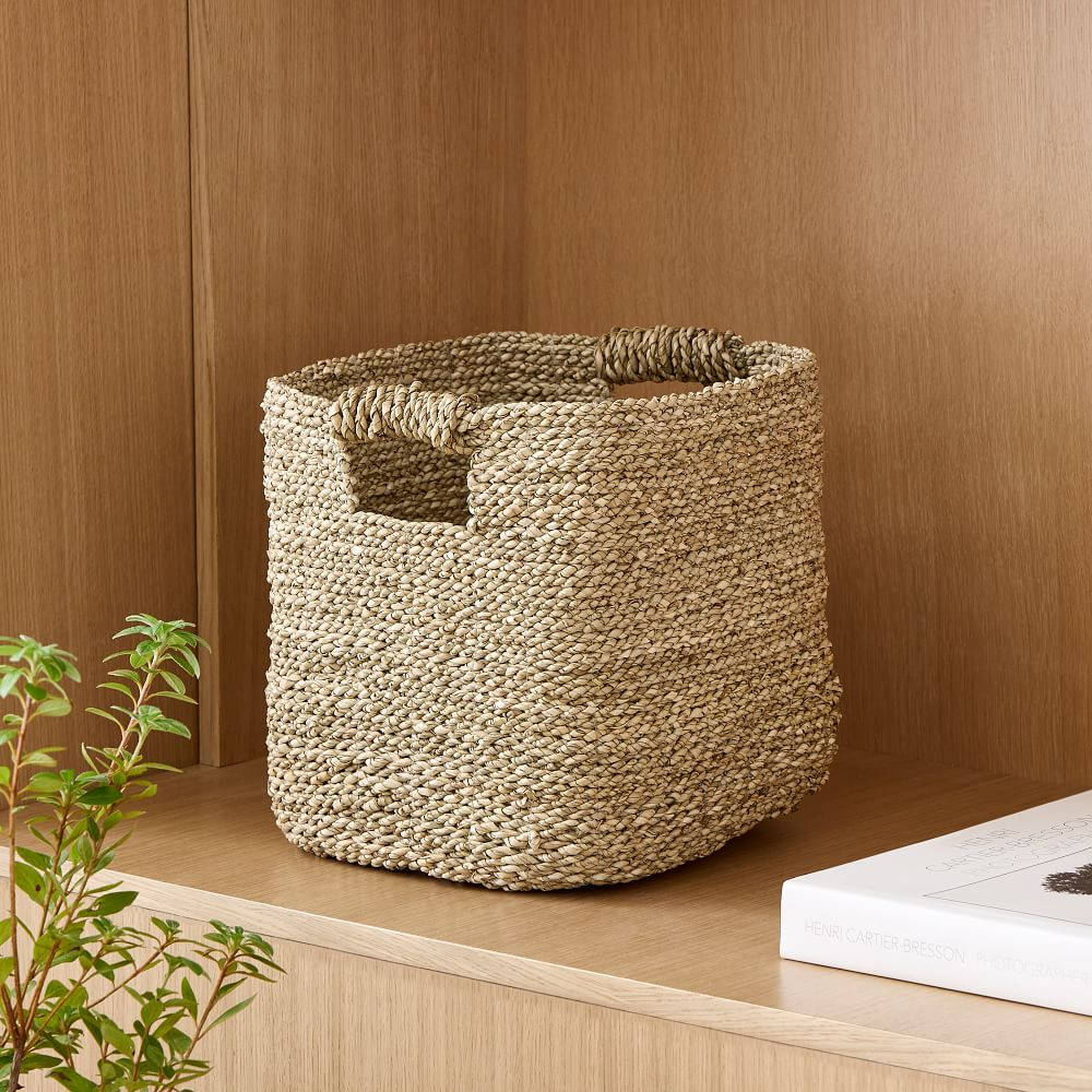 Two-Tone Woven Baskets - Natural | West Elm (US)