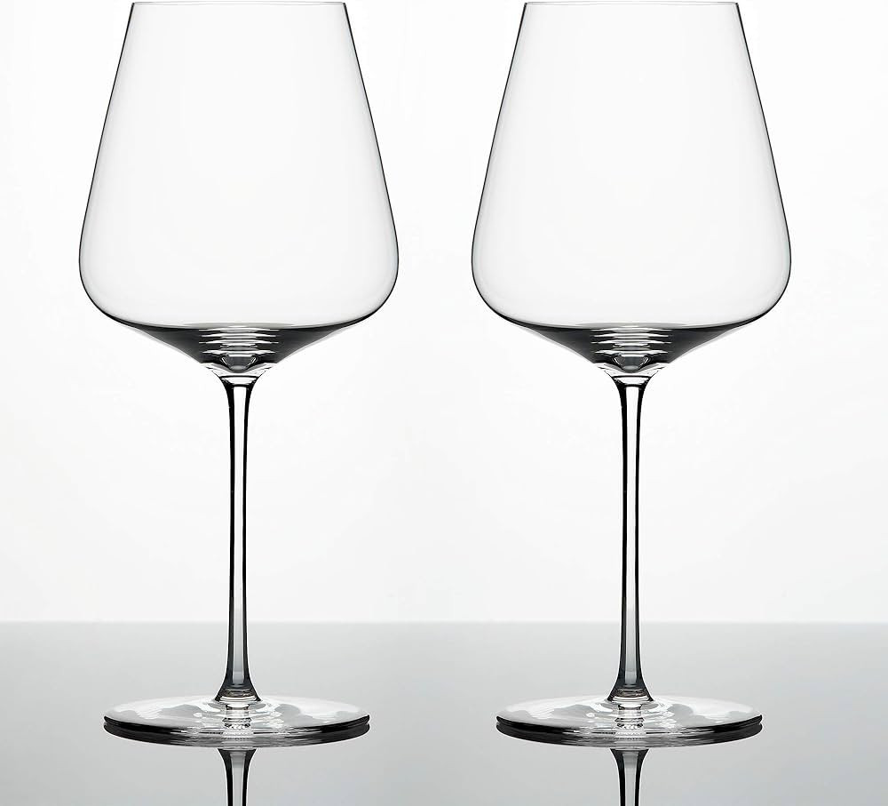 Zalto Denk'Art Bordeaux Hand-Blown Crystal Wine Glasses | Set of 2 | Amazon (US)